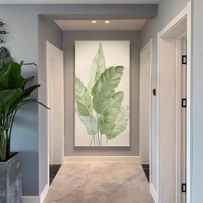 家大业大装饰画入户走廊客厅绿植挂画过道现代简约北欧玄关高级感 - 图0