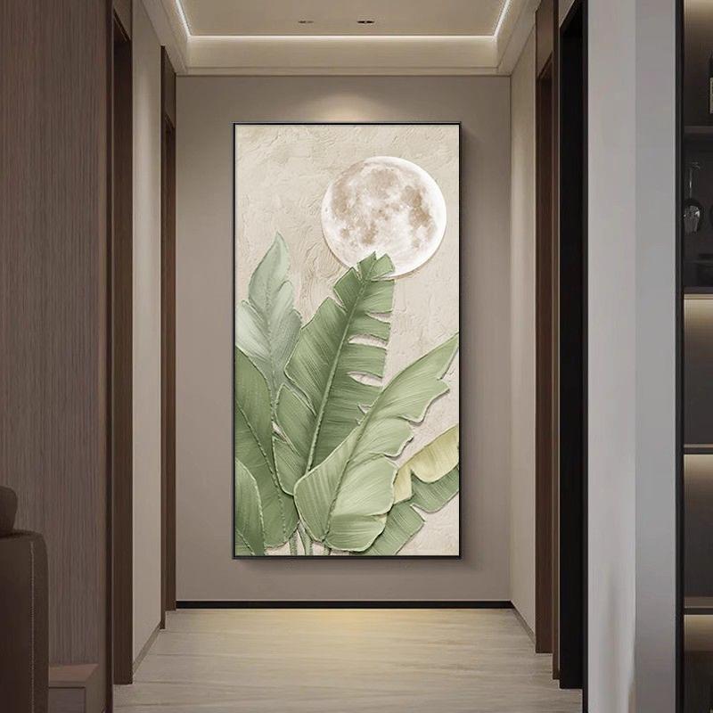 家大业大装饰画入户走廊客厅绿植挂画过道现代简约北欧玄关高级感 - 图1