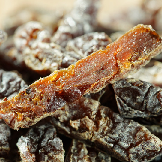 裕莲茶楼 新鲜果肉自然熟成原果晾晒酸梅肉蜜饯果脯休闲零食梅干