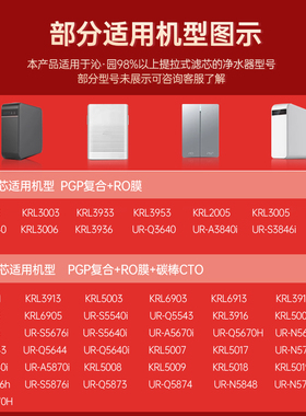 滤泊仕适配沁园净水器提拉滤芯