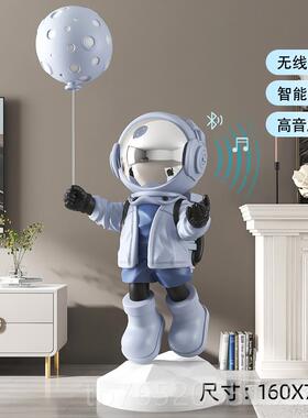 正品潮玩太乔空人雕装塑大型落地摆件轻奢宇航员酒店开业迎宾礼饰