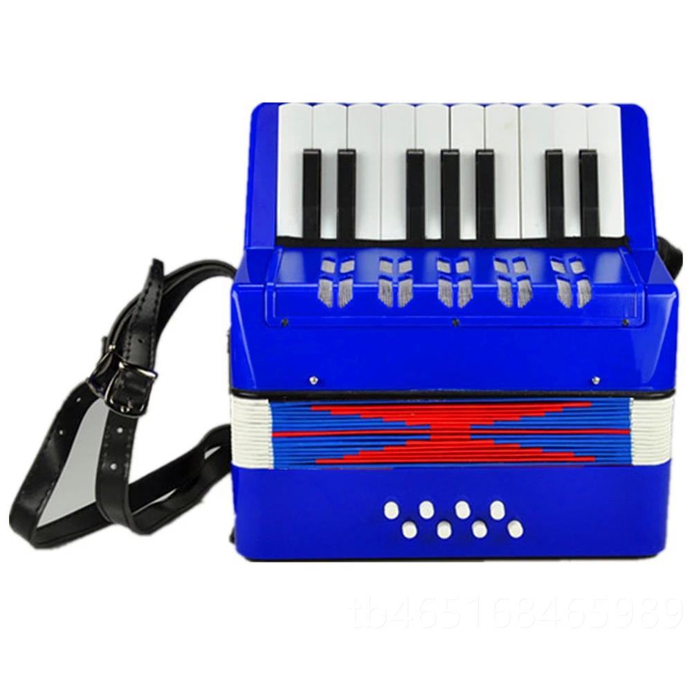 高档儿童8贝斯17键儿童手风琴童乐色器日玩儿具音钢琴烤漆宝宝生 - 图3