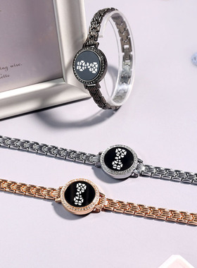 新款韩版LED简约合金套装手链式