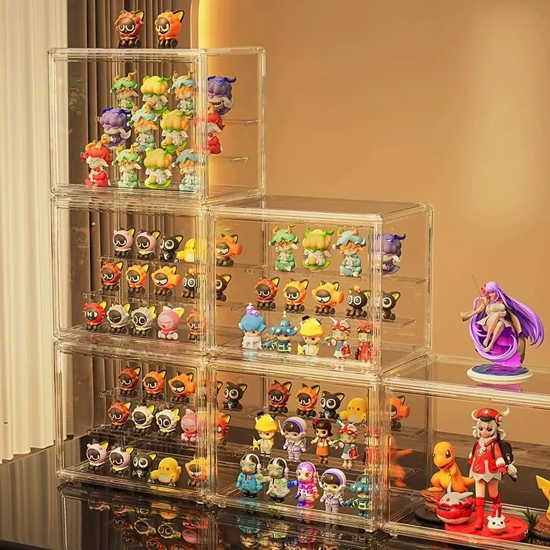 头盔收纳盒超大号亚克力展示盒防尘防氧化娃娃玩偶手办包包收纳柜,淘宝优惠券,粉丝福利购,淘宝优惠卷
