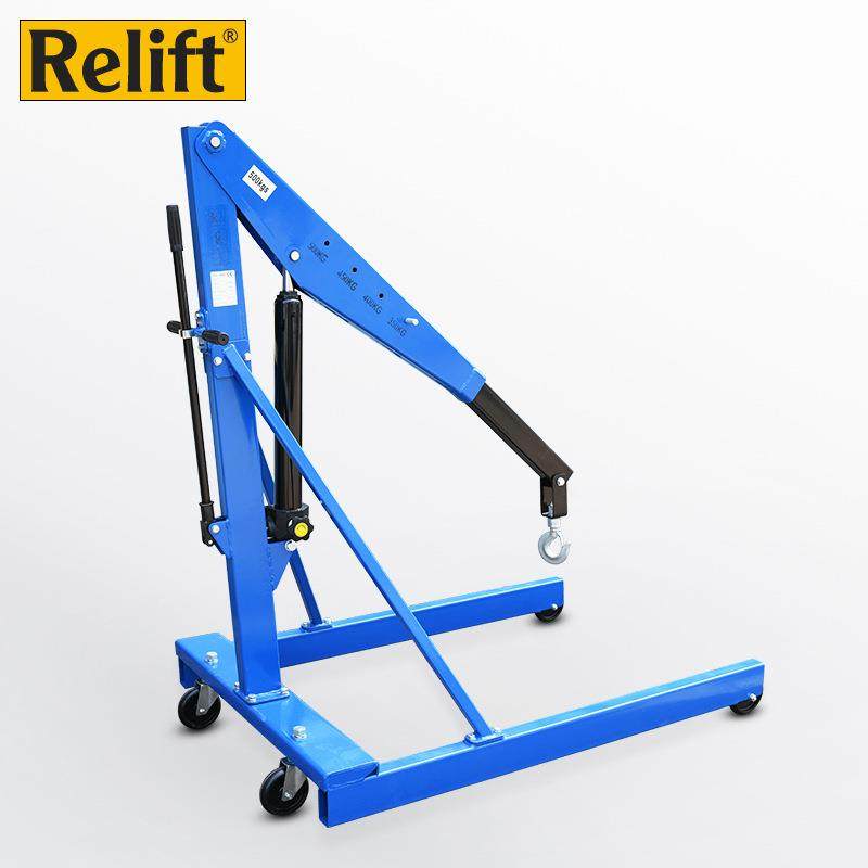 锐励SA1000重型单臂吊机手动液压伸缩小吊车1吨移动装卸吊装工具,淘宝优惠券,粉丝福利购,淘宝优惠卷