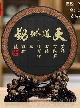 高档活炭雕柜工艺品电视柜玄性关摆件客酒厅新房新家居装饰品乔迁