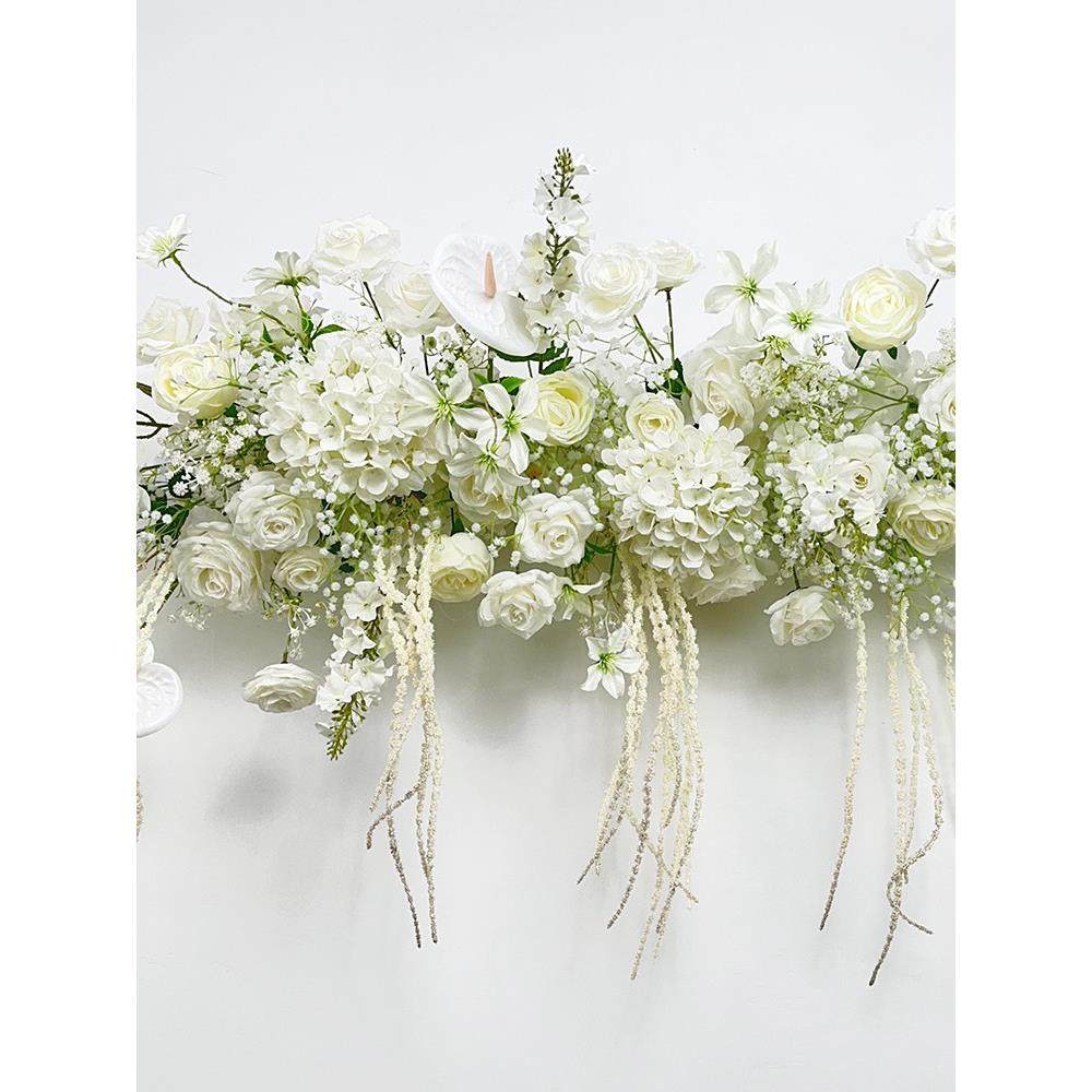 新婚礼人工插花地板插花订婚婚礼舞台大型悬挂花路领先花球森林假,淘宝优惠券,粉丝福利购,淘宝优惠卷