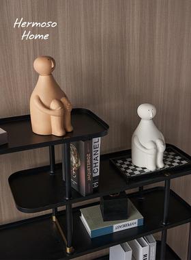 Hermoso玩伴陶瓷花瓶装饰品客厅桌面酒柜装饰入口