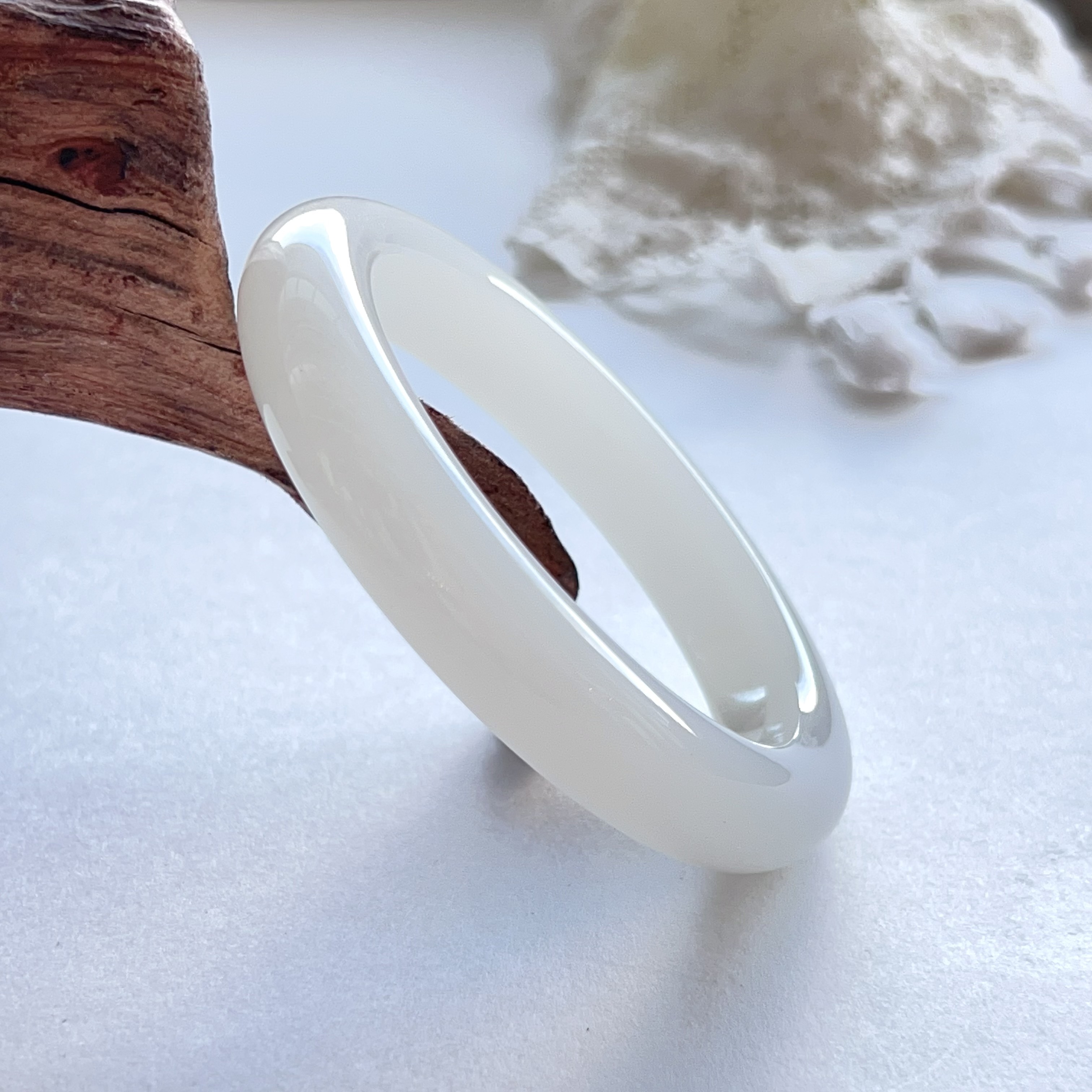 【宁儿8周年宠粉专享】羊脂白玉手镯10*8mm-多样性发一件-DB88399,淘宝优惠券,粉丝福利购,淘宝优惠卷