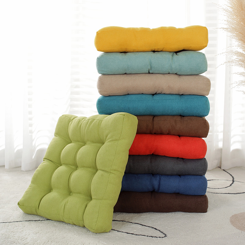 坐垫加厚椅子垫办公室久坐屁垫汽车增高垫家用学生凳子榻榻米坐垫 - 图1