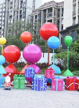 大型璃钢仿真棒33470棒糖果卡通雕塑甜店商喜场装饰品品热气球玻