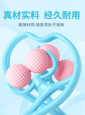 颈椎按摩器手动颈部揉捏颈夹器腿部滚动按摩神器家用