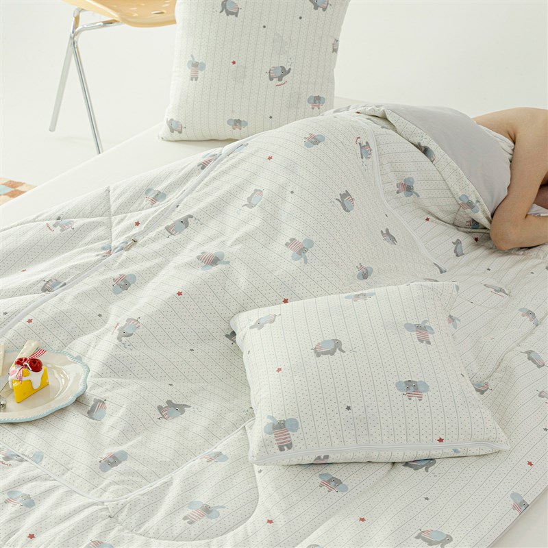 全棉抱枕被子两用二合一汽车载靠垫办公室午睡毯子折叠枕头空调被 - 图2