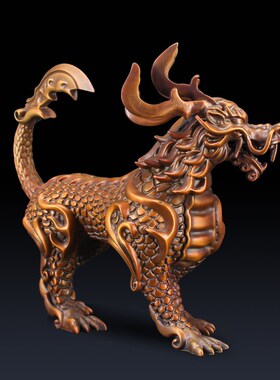 精选纯铜龙生九子囚牛赑屃螭吻蒲牢狴犴饕餮睚眦狻猊椒图嘲风负屃