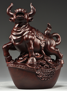 木雕十二生肖摆件一套实木质鼠牛虎兔龙蛇马羊猴鸡狗猪工艺品送礼