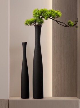 精选贝汉美意式极简入户玄关装饰摆件电视柜花瓶家居装饰品艺术高