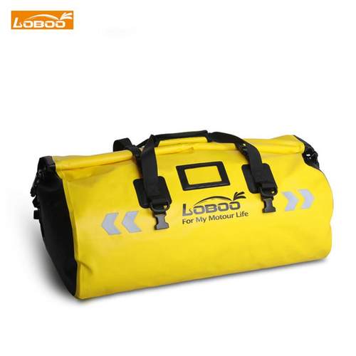 LOBOO萝卜摩托车后尾包防水骑士包摩旅装备骑行后座包行李包驮包 - 图3
