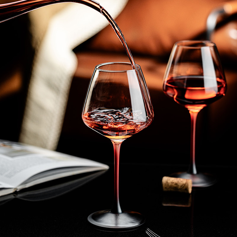 新款轻奢高档欧式红酒杯醒酒器套装水晶玻璃大号勃艮第酒杯高脚杯,淘宝优惠券,粉丝福利购,淘宝优惠卷
