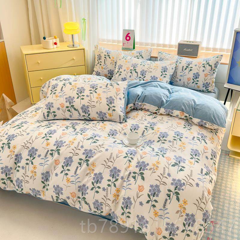 正品冬季一面棉面绒四件套ab一面全儿棉婴笠绒被套保暖棉加绒床单,淘宝优惠券,粉丝福利购,淘宝优惠卷