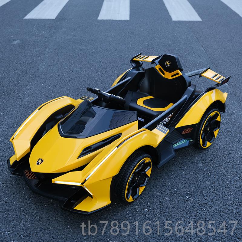 正品儿童电动车车宝宝遥控跑车可坐人四轮四驱早教童玩具汽男女小 - 图3