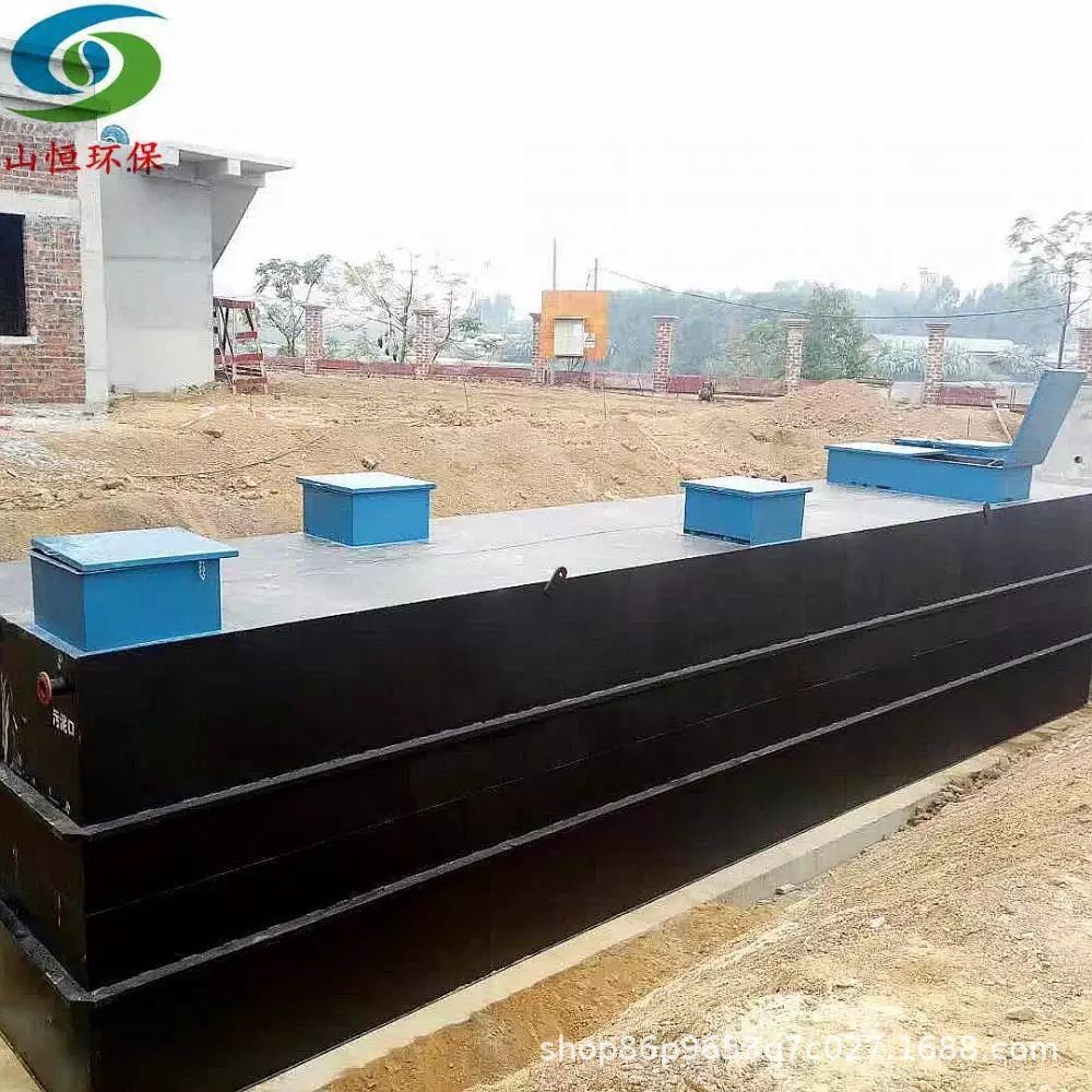 一体化生活污水处理设备 地埋式医院医疗废水处理设备 可埋地 - 图0