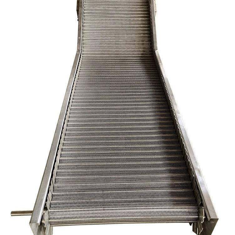 耐高温传送带蔬菜水果冷却烘干输送线304不锈钢网带输送机,淘宝优惠券,粉丝福利购,淘宝优惠卷