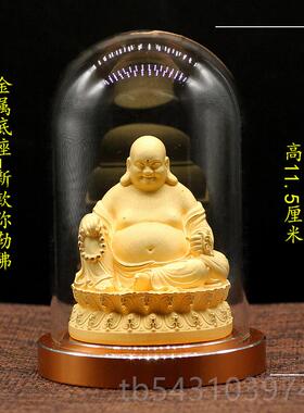 正品绒沙台金像车载佛汽车中控阿弥佛守护陀神摆件观音菩萨车饰品