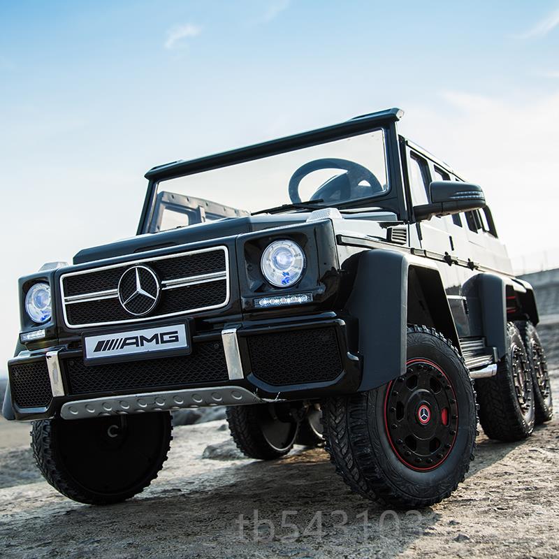 正品超人座奔驰大g儿童电动车四双轮遥大控玩具越野汽可车坐大人 - 图1