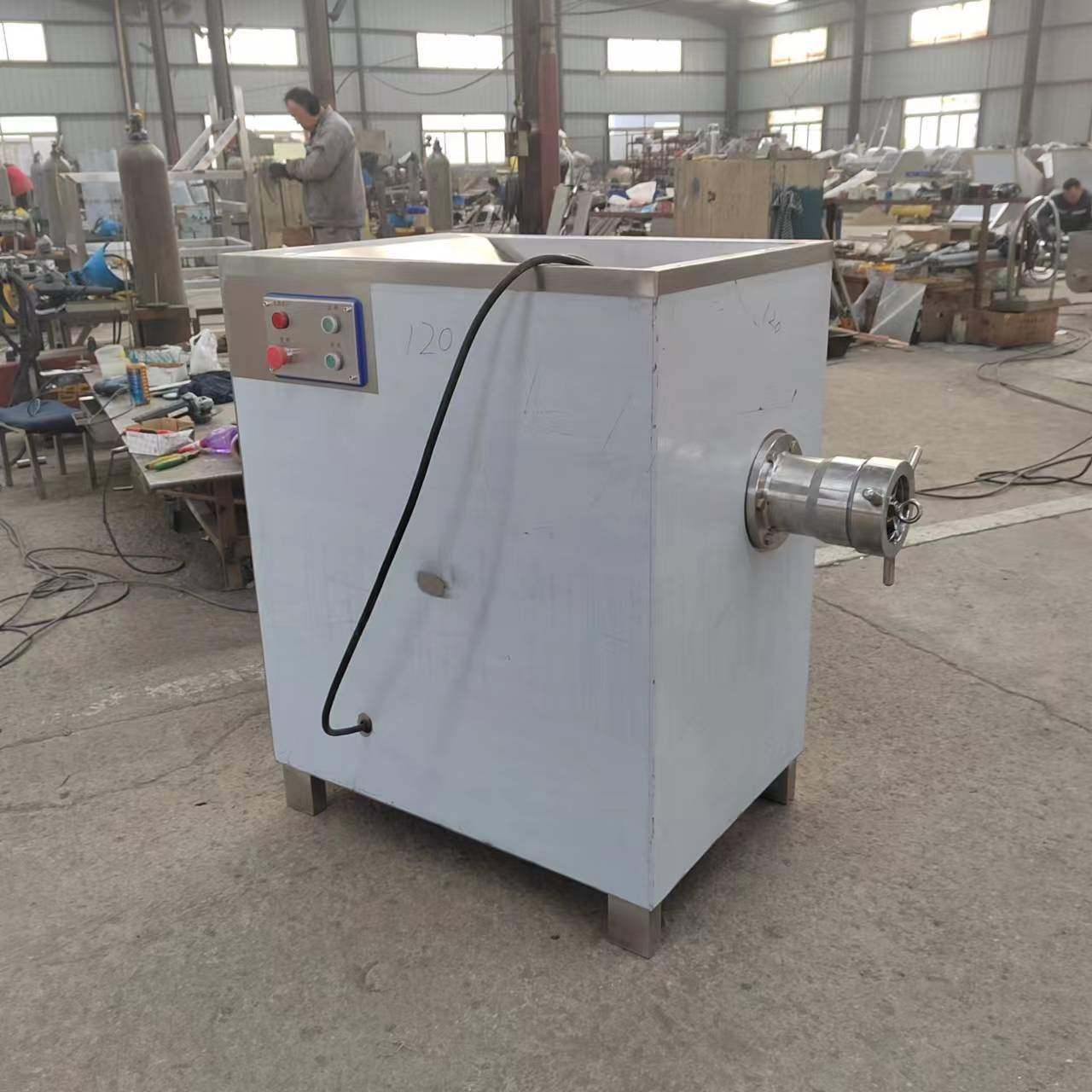 立式商用绞肉机牛肉搅碎机牛肉丸加工设备肉类食品破碎绞泥机,淘宝优惠券,粉丝福利购,淘宝优惠卷