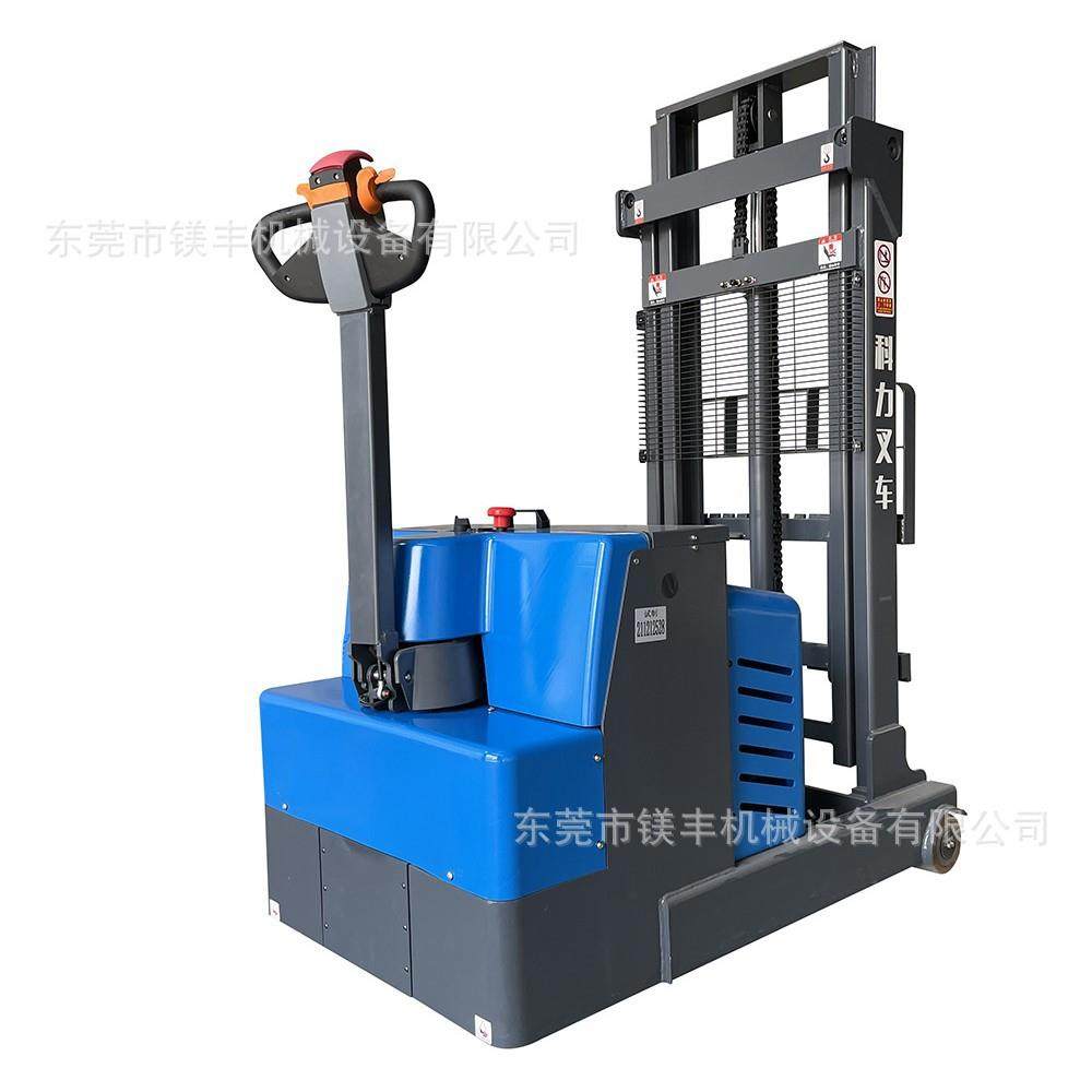 步行式全自动液压升高装卸铲车1吨平衡重托盘堆垛车无腿电动叉车,淘宝优惠券,粉丝福利购,淘宝优惠卷