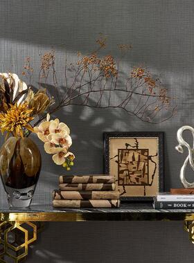 摆件高级感小众中古碎片艺术图案装饰盒托盘收纳盒托盘样板间酒店