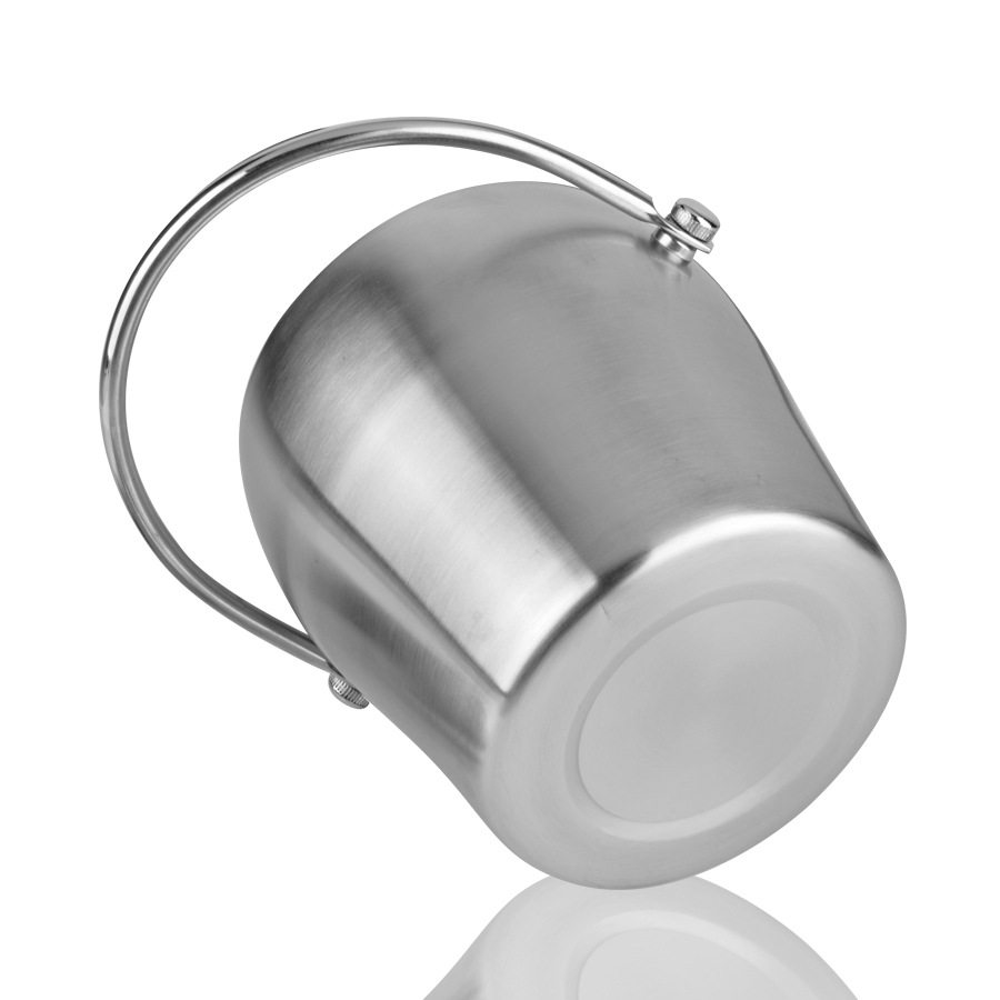 加厚加重双层不锈钢带提手鼓形冰桶送冰夹2L手提保鲜盒、饭盒其他,淘宝优惠券,粉丝福利购,淘宝优惠卷