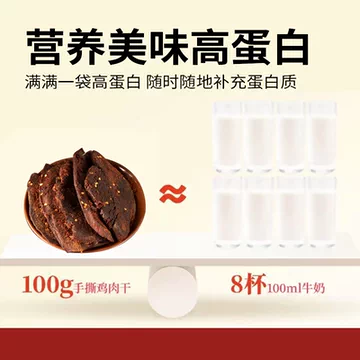 【2口味任选2袋】功夫小帅-手撕肉干250g[5元优惠券]-寻折猪