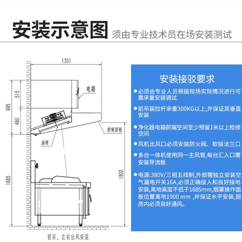 商用油烟净化一体机工业净化设备饭店餐饮厨房环保排放油烟净化器,淘宝优惠券,粉丝福利购,淘宝优惠卷