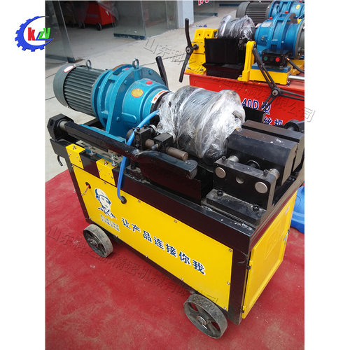 液压全自动套丝机 小型钢筋连接套筒设备 建筑工程直螺纹钢筋滚丝 - 图1