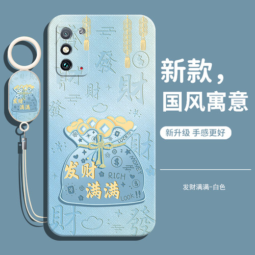 适用华为荣耀x10手机壳新款的honorx10液态硅胶tel一an00a专用保护×套后壳外壳全包防摔ⅹ女钢化膜款男叉十 - 图0