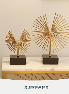 高档电视柜摆件间酒柜关家居软装饰品样板玄艺术创意轻奢客现代简