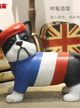 高档基凳子柯鞋凳玄关客厅摆件家居饰品创意可卡通动物换摆设爱装