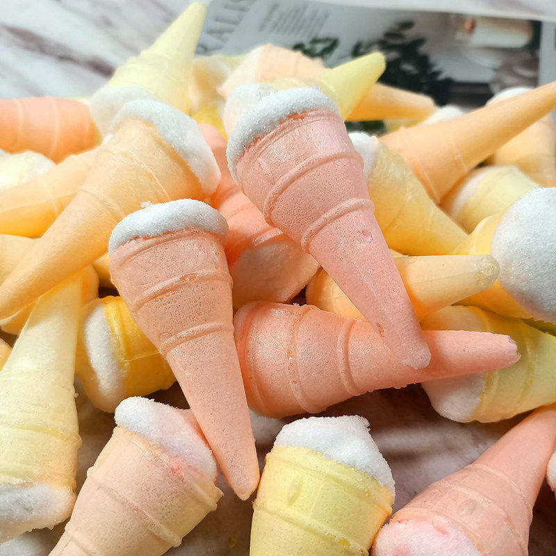 甜筒冰淇淋棉花糖夹心脆皮雪糕杯蛋糕烘焙装饰串串糖果摆地摊,淘宝优惠券,粉丝福利购,淘宝优惠卷