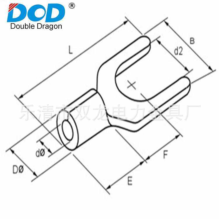 大量生产 黄铜冷压叉形端头UT1-3 冷压端子 冷压接头 铜接线端子,淘宝优惠券,粉丝福利购,淘宝优惠卷
