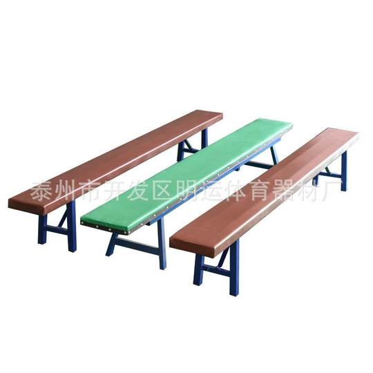Manufacturer of gymnastics bench, dance leg press bench, leg-consuming bench, balance bench, stretch bench, solid wood long bench, exercise bench