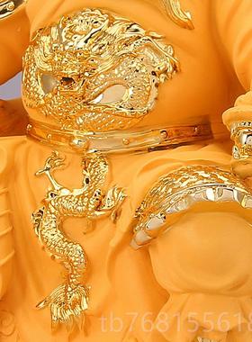 正品金色关公摆件财家用像客厅神神爷佛关羽关二爷像供奉武财神关