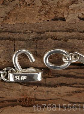 正品牛钝精 We工rkstatt Mu2nchen德国暗黑工业风手镯纯银95手小