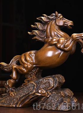 正品摆件马工艺品马到成开客厅酒柜玄关摆设办公室装饰品乔迁业功