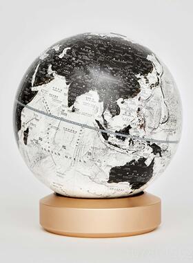 高档宏微球地球仪摆件书房客地厅公室别墅奢装轻饰品开业商办务礼