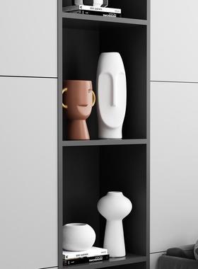 现代轻奢高档家居装饰品北欧样板间玄关酒柜书柜摆设客厅抽象摆件