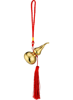 吉善缘 全铜葫芦摆件 家居客厅八卦开口装饰玄关招财工艺礼品0212