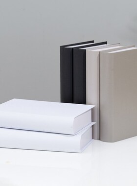 精选纯色新中式圆弧假书仿真书摆件样板间办公区书柜装饰书摄影道