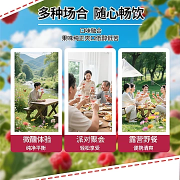 Ijsselmeer树莓精酿啤酒 1L*2罐[50元优惠券]-寻折猪