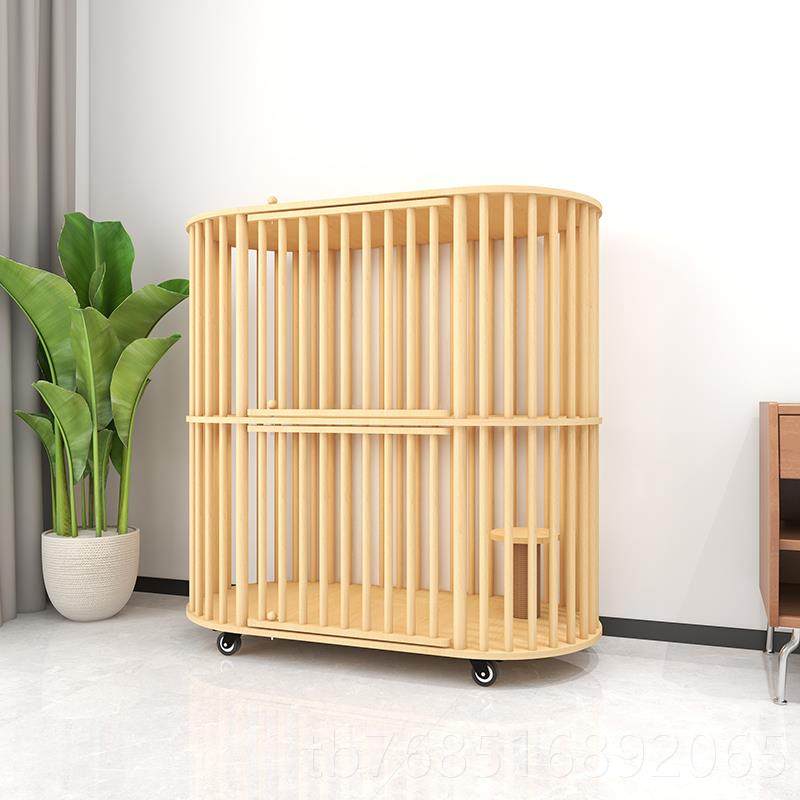 高档猫别实猫墅家用 室内猫窝别墅不占地笼子超大自由空猫间木猫,淘宝优惠券,粉丝福利购,淘宝优惠卷